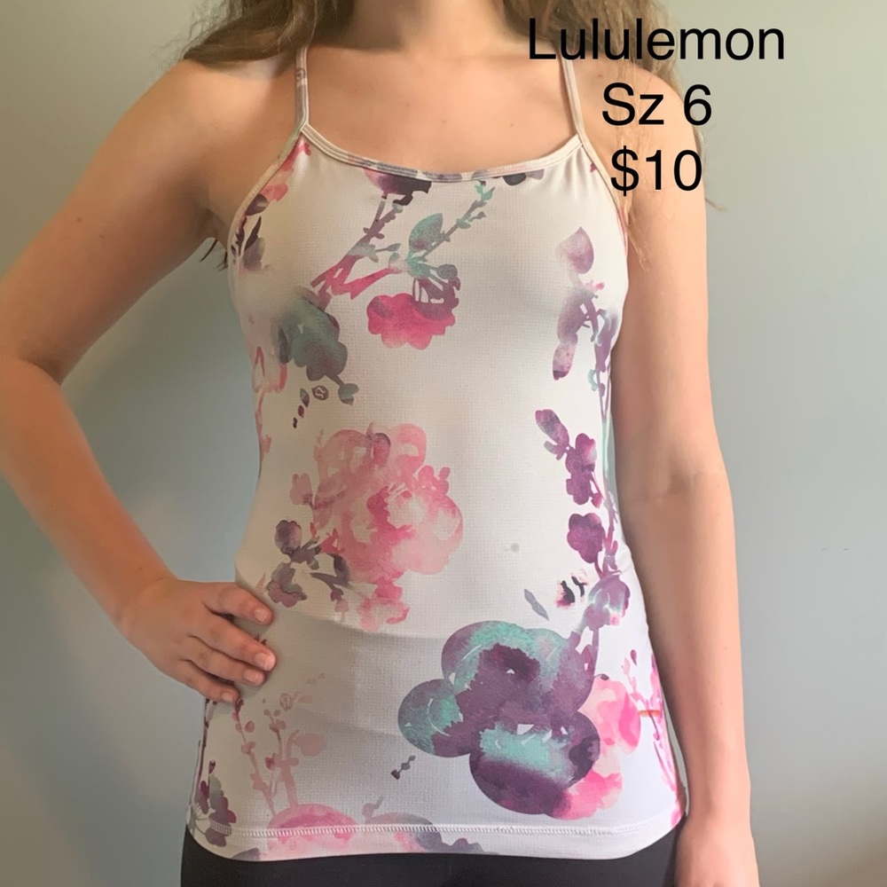 Lululemon Y-strap tank